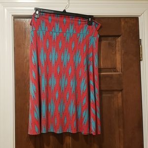 2xl Lularoe Azure skirt. Worn twice.